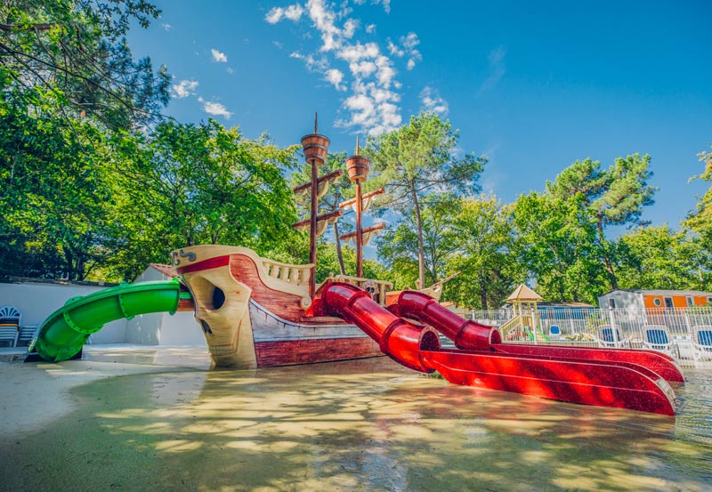 camping toboggan aquatique charente maritime